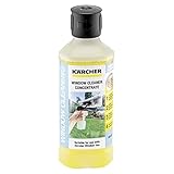 Kärcher Fensterreiniger-Konzentrat RM 503, für eine streifenfreie Reinigung von Fenstern, Glas, Spiegeln und Duschkabinen, 500ml Konzentrat ergeben verdünnt 6,25l Reinigungsflüssigkeit