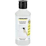 Kärcher Fensterreiniger-Konzentrat RM 500, für eine streifenfreie Reinigung von Fenster Glas, Spiegeln und Duschkabinen, 500ml Konzentrat ergeben verdünnt 4l Reinigungsflüssigkeit