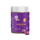 Jelly Pills® Melatonin Kinder Gummies mit Vitamin B6 - ohne Zuckerzusatz - 0,5 mg pro Tagesdosis Melatonin für einen guten Schlaf - 70 vegane Gummies mit Waldfruchtgeschmack 10 Wochen
