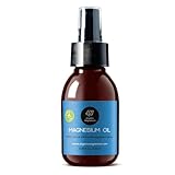 Ultra Pur MagnesiumÖl Spray 100ml - 100% Natürlich Reines Zechstein Öl von Organic Magnesium | Perfekt für Sport & Muskel entspannung | Flüssig MagnesiumChlorid Oil Konzentrat