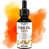 CBD Öl 33% | 30 ML | Vollspektrum 9900 mg CBD Tropfen - Niederländische Legendäre Qualität - Hochkonzentrierte Cannabidiol CBD Tropfen - Reines Cannabisöl - 30ml - Vegan