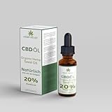 HEMP RELIEF Cbd öl 20% Original aus Kroatien Vollspektrum Extrakt CBD Tropfen 10ml - 250 Hanföl Tropfen - 2000mg CBD Premium-Produkt 0% THC Natürliches Cannabisöl laborgeprüft, zertifiziert