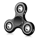 SCIONE Fidget Spinner Sensory Hand Fidget Spielzeug,Angst Stress Relief Party Bag Fillers Ostern Geschenke für Kinder Erwachsene Goodie Bag Stuffers (Schwarz)