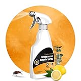 Schädlingsmeister Bettwanzen Abwehrspray - 500 ml - Bettwanzen Spray für Matratzen und Möbel - Schutz mit Eukalyptus & Chrysanthemum-Extrakt - Bettwanzen Bekämpfung - Made in Germany