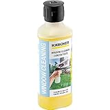 Kärcher Fensterreiniger-Konzentrat RM 503, für eine streifenfreie Reinigung von Fenstern, Glas, Spiegeln und Duschkabinen, 500ml Konzentrat ergeben verdünnt 6,25l Reinigungsflüssigkeit