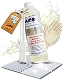 AGO 500ml Schimmelentferner mit Pinsel & Handschuhen – stärker als herkömmliche Sprühreiniger/hochkonzentriertes Anti Schimmel Mittel/Schimmelentferner Fugen Dusche