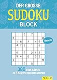 Der große Sudoku-Block Band 8: 380 Kult-Rätsel in 3 Schwierigkeitsstufen