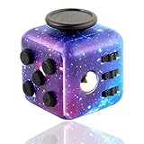 Steemjoey Fidget Toy Cube, Anti-Stress Würfel Spielzeug, Stressabbauendes Galaxy Sinnesspielzeug für Erwachsene und Kinder zum Abbau von Ängsten