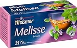 Meßmer Melissen-Mischung | 25 | Teebeutel | Vegan | Glutenfrei | Laktosefrei