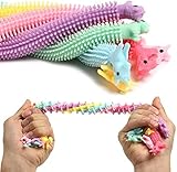 mciskin Bunte sensorische Fidget Stretch Spielzeug hilft reduzieren Zappeln durch Stress und Angst,Einhorn Stretchy String Spielzeug,Zappeln Spielzeug entlastet Stress Reducer