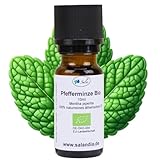 Sala Pfefferminzöl Aroma mentha piperita ätherisches Öl BIO - zum Verzehr - 100% naturrein 10 ml