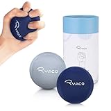 RYACO 2 Stück Gel Stressball für Erwachsene - Antistressball Mit verschiedenen Stärken und Größen - Anti Stress Bälle für Konzentration - Motivierendes Knetball Spielzeug - Wutball