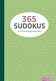 365 Sudokus in 3 Schwierigkeitsstufen: Schön gestaltet und mit farbigen Innenseiten - DIE Geschenkidee für Sudoku-Fans