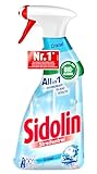 Sidolin Cristal, Glasreiniger (500ml), Sprühflasche, für einen perfekten Glanz und gegen Mikrorisse