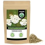 Schafgarbentee (250g), geschnitten, schonend getrocknet, Schafgarbenkraut 100% rein und naturbelassen zur Zubereitung von Tee, Kräutertee, Schafgarben Tee