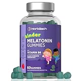 Melatonin Gummies Kinder | 60 Gummibärchen for Kids | 0,5 mg mit Vitamin B6 | Ergänzung zum Schlaf | by Horbaach