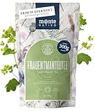 Frauenmanteltee Monte Nativo (300g) - Frauenmantel schonend getrocknet als Kinderwunsch Tee - 100% natürlich und ohne Zusatzstoffe - Aromatischer Kräutertee für einen köstlichen Aufguss