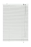 Deco Company Alu-Jalousie ohne Bohren, Zum Klemmen, Inkl. Klemmträgern, Sichtschutz, Lichtschutz, Blendschutz, Aluminium-Jalousie, Weiß, 90 x 130 cm