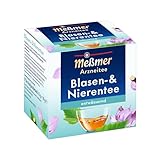 Meßmer Blasen- & Nierentee | entwässernd | 9 Teebeutel | Glutenfrei | Laktosefrei | Vegan