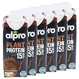 6x Alpro Proteindrink Schokolade je 250ml Calcium Vegan Laktosefrei 15g Protein