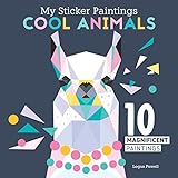 My Sticker Paintings Cool Animals: 10 Magnificent Paintings