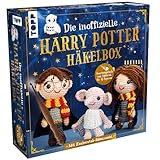 Die inoffizielle Harry Potter Häkelbox. Mit Anleitungsbuch und Material: Buch (32 S., DIN A5, Softcover), Häkelnadel, Acryl-Garn (9 Farben), Füllmaterial, Sicherheitsaugen, Nadel, Maschenmarkierer