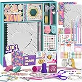 LAOESE 2er-Pack DIY-Tagebuch-Set – Geschenke für Mädchen im Alter von 8 9 10 11 12 13 14 Jahren – Ideen für Geburtstagsgeschenke – Basteln für Tween-Kinder – Sammelalbum, Weihnachten Geschenke