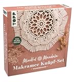 Frech Mindful Mandala - Makramee-Knüpf-Set: Wandbehang. Mit Anleitung und Material zum Selberknüpfen