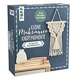 Kleine Knüpfmomente: Makramee-Knüpf-Set - Floraler Wandbehang