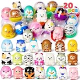 JOYIN 20 Stück Squishies Spielzeug, Anti Stress Fidget Spielzeug Squishy Stress Spielzeug Kawaii Druckspielzeug Squeeze Toy für Jungen und Mädchen Geburtstagsgeschenke Party Favors für Kinder