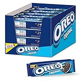 OREO Original 20 x 66g, Knuspriger Kakao Doppelkeks gefüllt mit Crème-Füllung