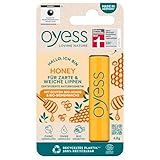 OYESS loving nature Oyess Lippenpflege Honig, pflegender Lippenpflegestift für trockene Lippen (1 x 4,8 g)